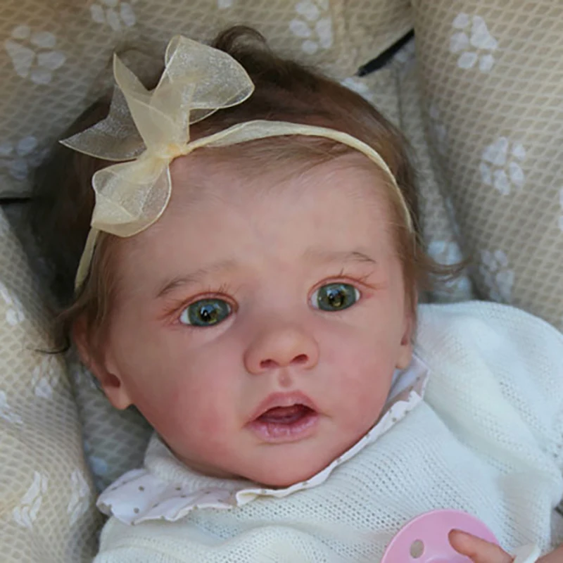 

20inch Unpainted Reborn Doll Kit Ella Lifelike Soft Touch Vinyl Rare Limited Sold Out Unfinished Doll Parts Bebe Reborn