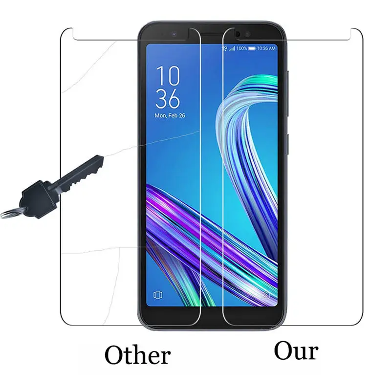Защитная пленка для экрана Asus ZenFone Live L2 ZA550KL из закаленного стекла ASUS ZA ZA550 550 550KL KL
