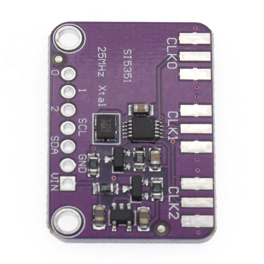 Настольная плата для генератора часов Si5351A Si5351 I2C 3 5 в постоянного тока модуль
