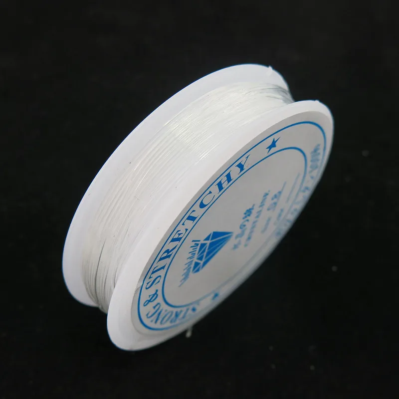 ZG прозрачная эластичная линия бисерная сделай сам ожерелье браслет аксессуары