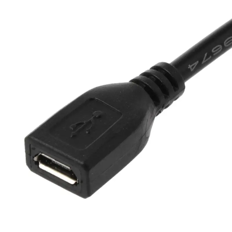 Блок питания Micro USB Удлинительный кабель Переключатель ВКЛ/ВЫКЛ для Raspberry Pi Прямая