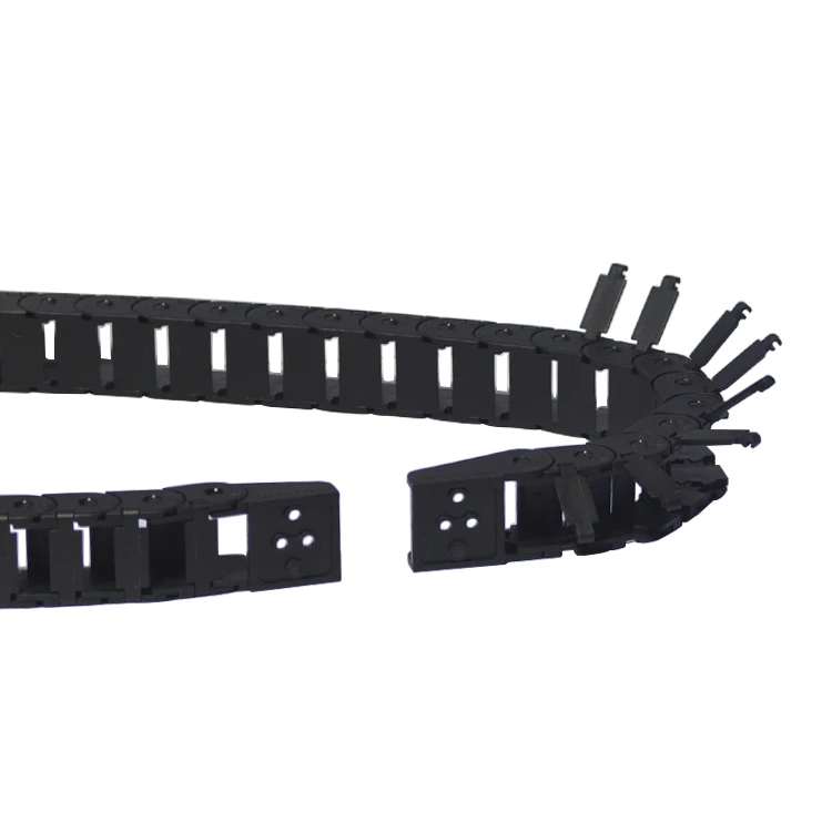 

1pcs bridge type can open plastic 15mmx20mm drag chain with end connectors length 1000mm engraving machine cable for CNC router