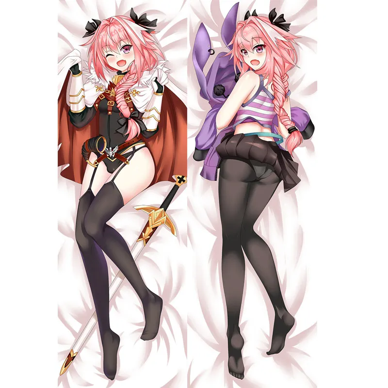 

Funda de almohada Anime Fate/Grand Order Apocrypha Astolfo Girl, cobertor de almohada para el cuerpo