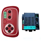 Детский электромобиль WEELYE RX7512V, 2,4 ГГц, Bluetooth, пульт дистанционного управления и приемник для детей, детали для замены электромобиля