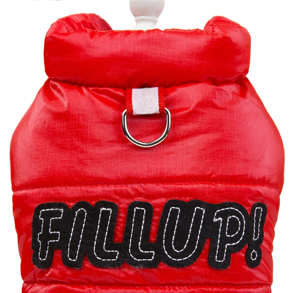 2019 зимние водонепроницаемые куртки для собак Мягкая теплая Модная собачья шлея