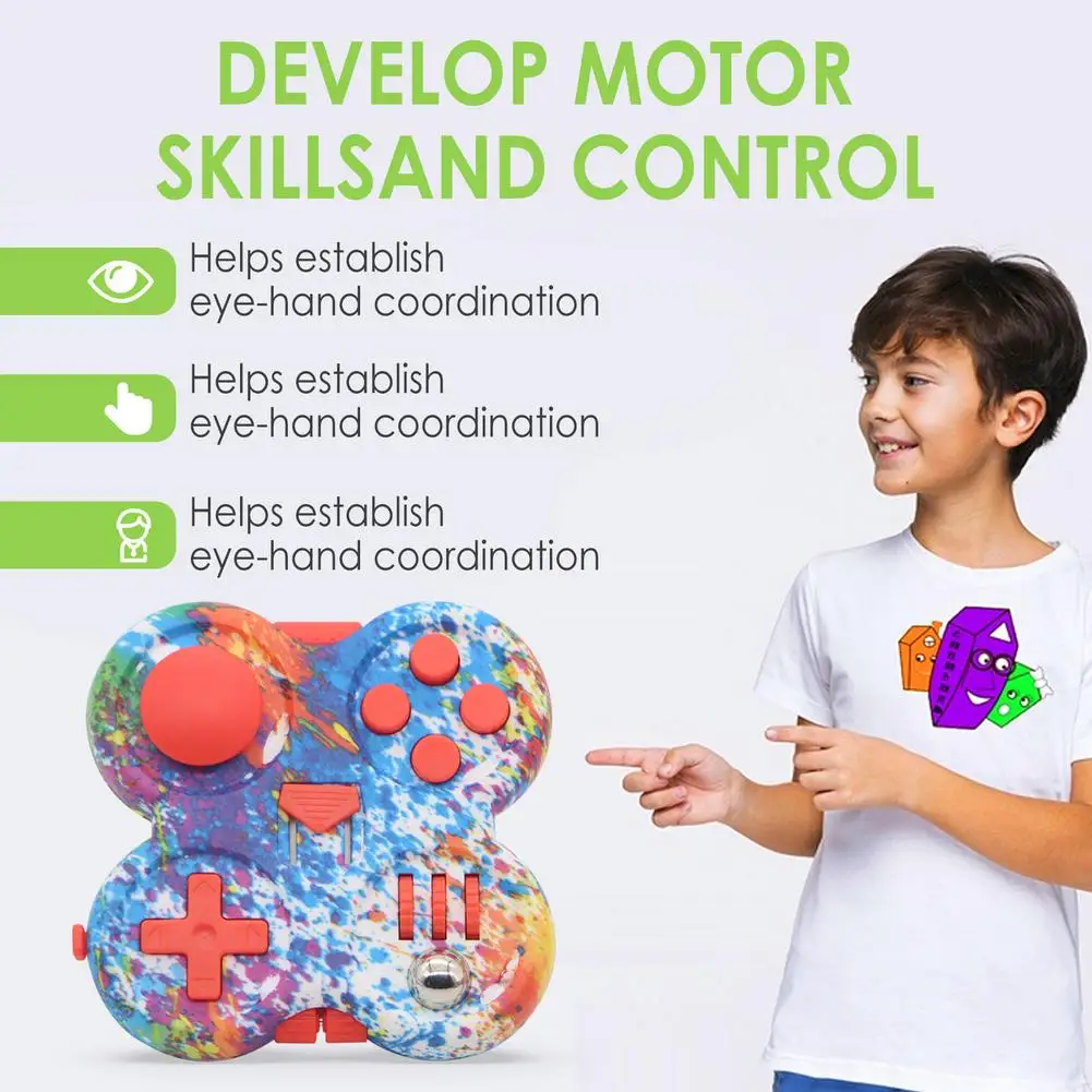 

Squishy Toy Sensory Hand Toy Portable Calming Board Toys Decompression Squares Attempt Antistress Great Gift For Kids