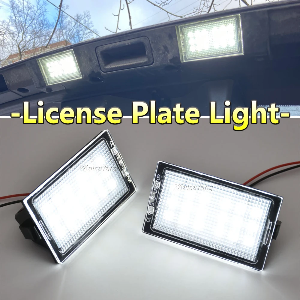 

LED License Number Plate Light For Land Rover Discovery 3 LR3 Discovery 4 LR4 L319 Freelander 2 LR2 L359 Rang Rover Sport L320