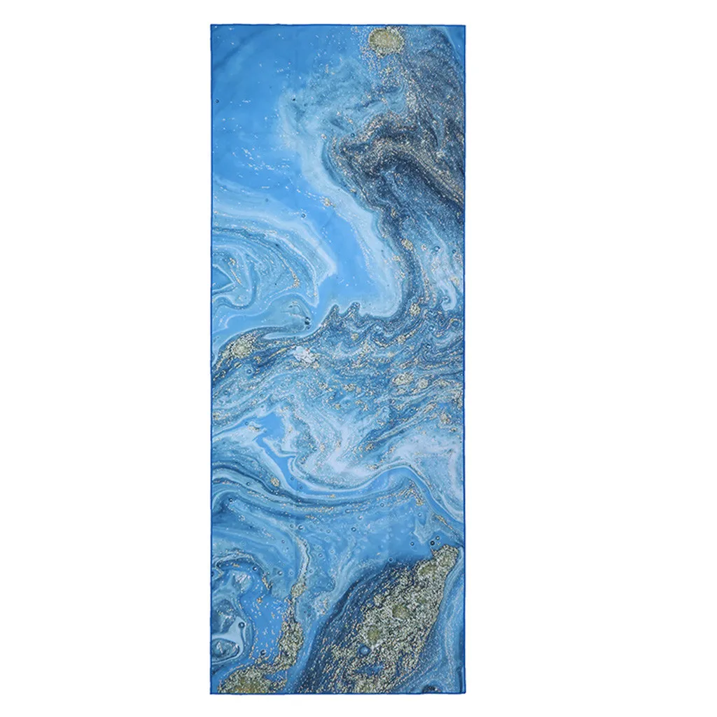 

Hot Yoga Mat Cover Towel Printed Yoga Towel Non Slip Fitness Exercise Workout Mat Cover For Pilates Gym Yoga Blankets
