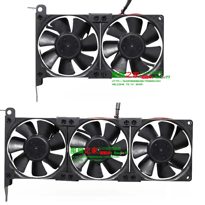 Графика карты кулер вспомогательное видео GPU вентилятор охлаждения PCI для слотов