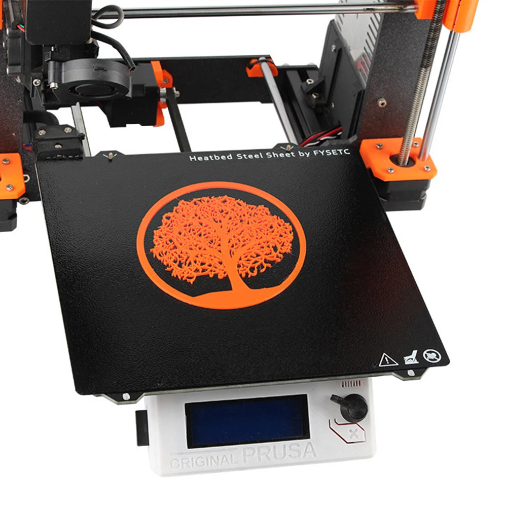 

PEI Coated Textured Steel Plate For Prusa I3 MK3 Double Sided Textured PEI Spring Steel Sheet Powder Coated PEI Build Plate