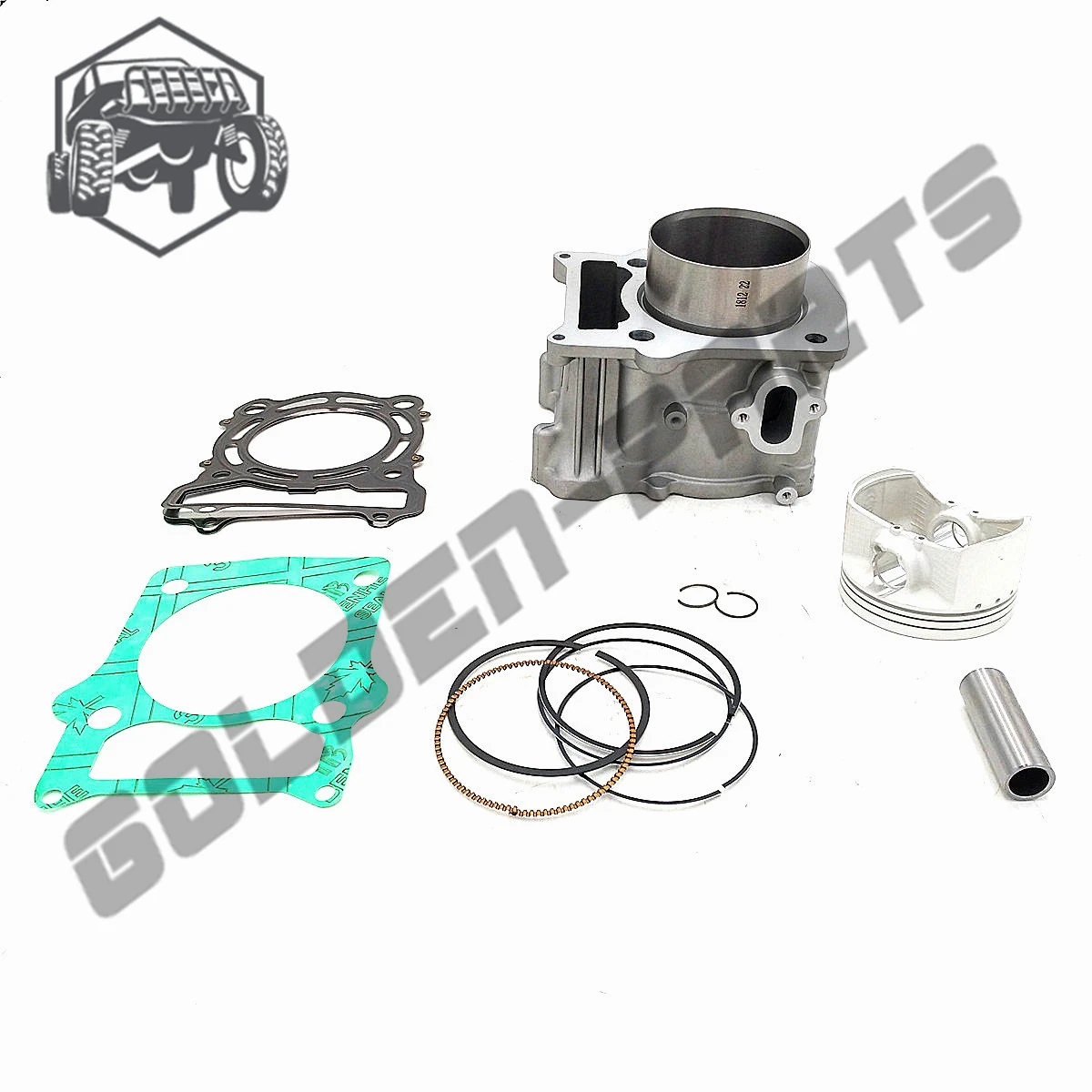 Поршневые кольца HISUN для Hisun 500cc HS500 ATV UTV запчасти масла Supermach Coleman HS 500|Детали и