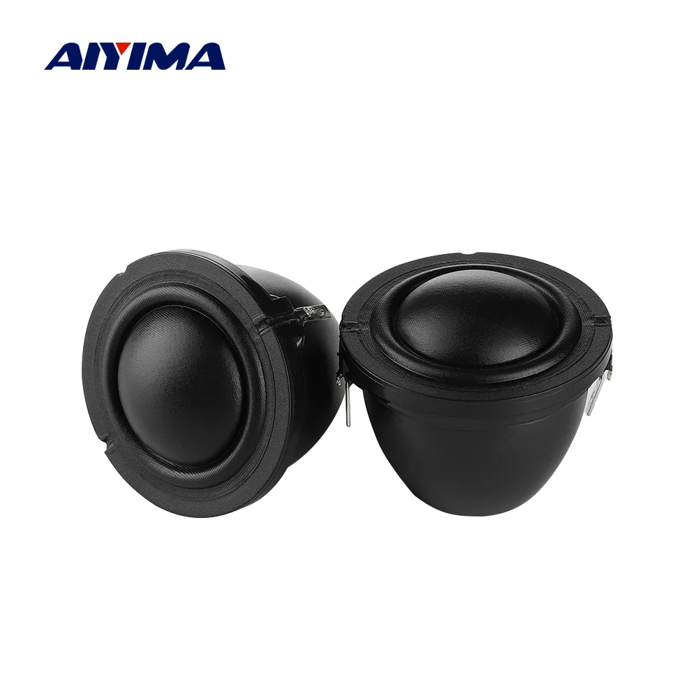 AIYIMA 2Pcs 1.5 Inch Tweeter HIFI Speaker 4 Ohm 30W 28 Core Silk Film Treble Dome Horn Speaker Home Theater Sound Loudspeaker