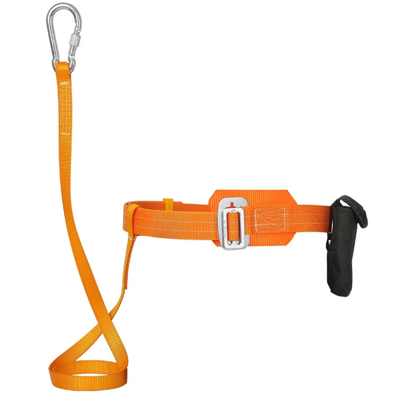 

Hot Outdoor Aerial Work Belt Lightweight Single Waist Construction Safety Belt Protective Tools and Equipment
