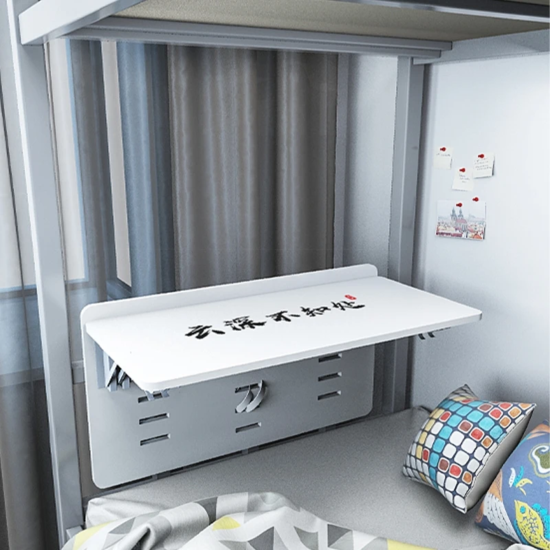 Складная конструкция стол кроватный для общежития верхняя крышка подвесная