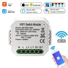 Модуль переключателя для Alexa Google Home Tuya Wi-Fi скрытое беспроводное Реле Переключатель монитор потребления новейший