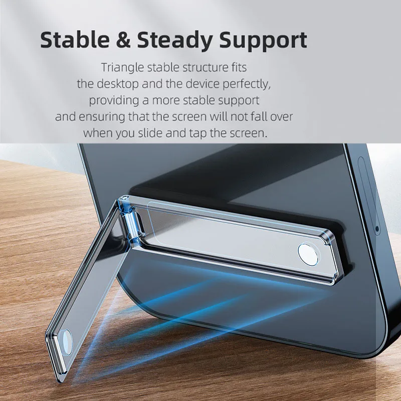dqr phone tablet laptop desktop stand holder for iphone samsung huawei xiaomi oneplus invisible magnetic foldable stand free global shipping