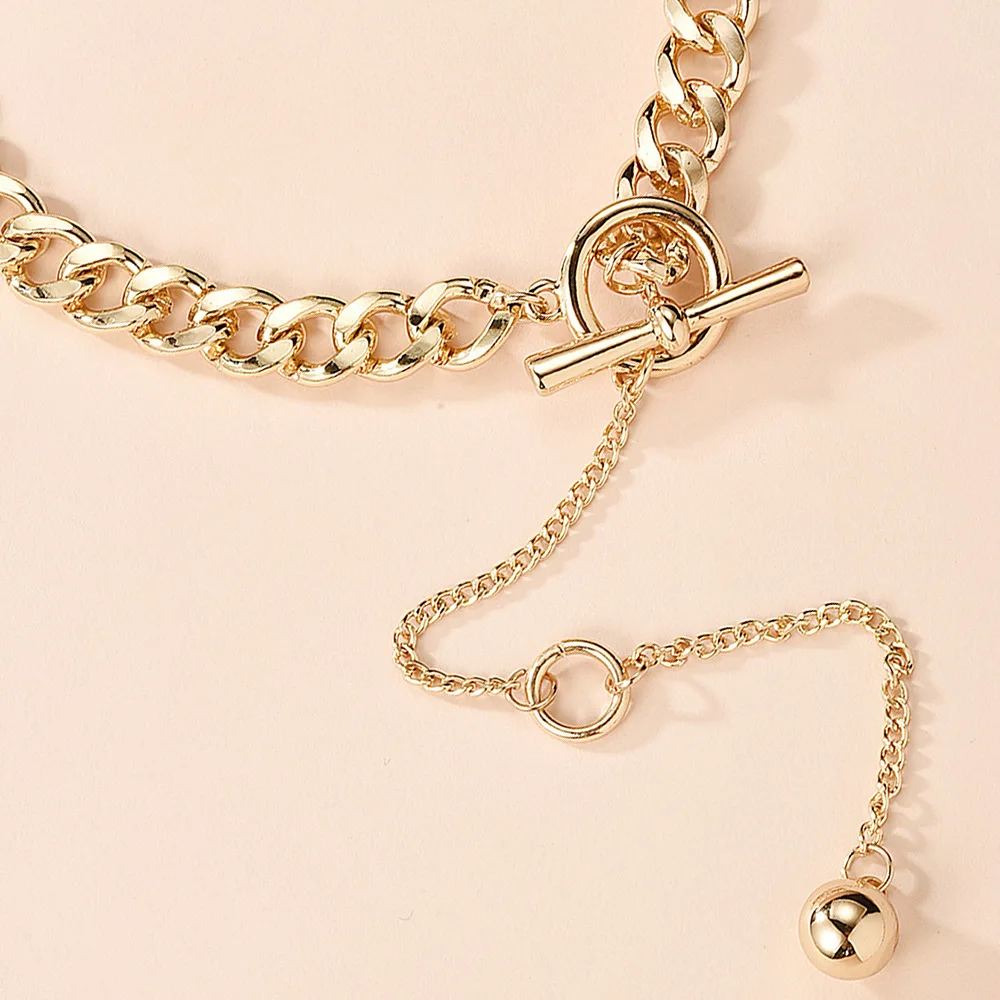 

Fashion Long Chain Necklaces for Women Jewelry Simplest Tassel Adjustable Necklace Gold Silver Color Female Party Jewellery