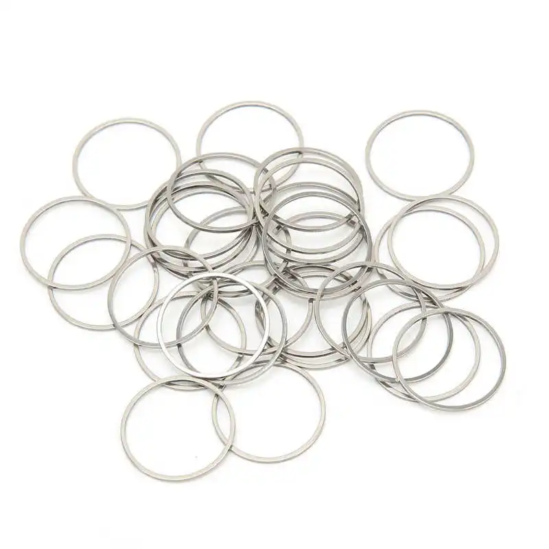 Подвески Металлические Открытые ободки Ремесло DIY круглая полая рамка для