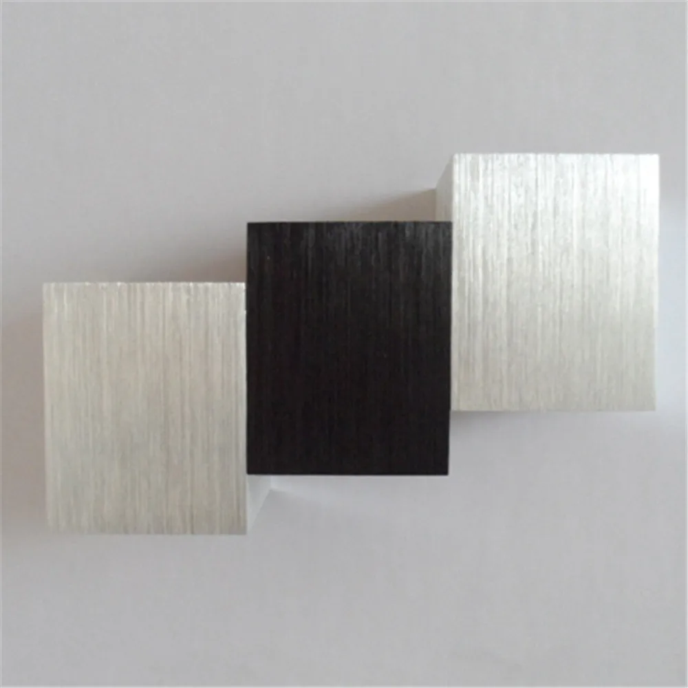 

Up Down led Wall Lamp 6W 2W Aluminum Modern Cube Wall Scone Light Fixture Indoor Decoration Lamp for Theater Studio Store Hall