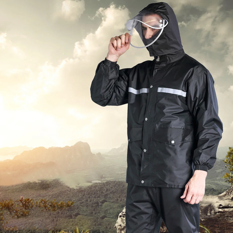 

Bicycle Outdoor Men Raincoat Ladies Travel Motorcycle Ladies Rain Coat Men Poncho Rain Coat Abrigo Mujer Rain Cover Pants W