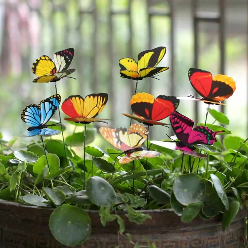 

10/20Pcs Butterflies Wall Sticker Decals Stickers on the wall New Year Home Decorations 3D Butterfly Wallpaper For Room Bedroom