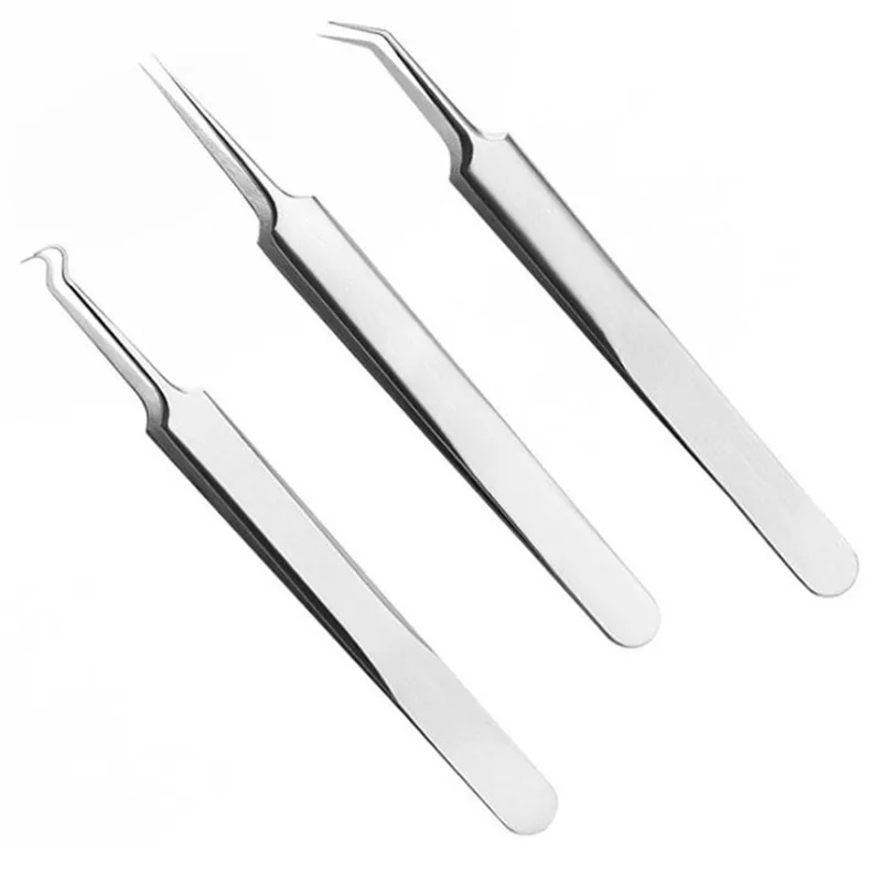 6 шт Пинцет для удаления угрей комедонов макияж машина хорошее качество и самых