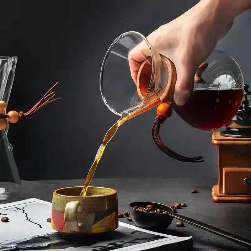 cold brew coffee maker pot Barista Classic Glass kettle reusable espresso Percolator Pour Over Machine kitchen accessories tools