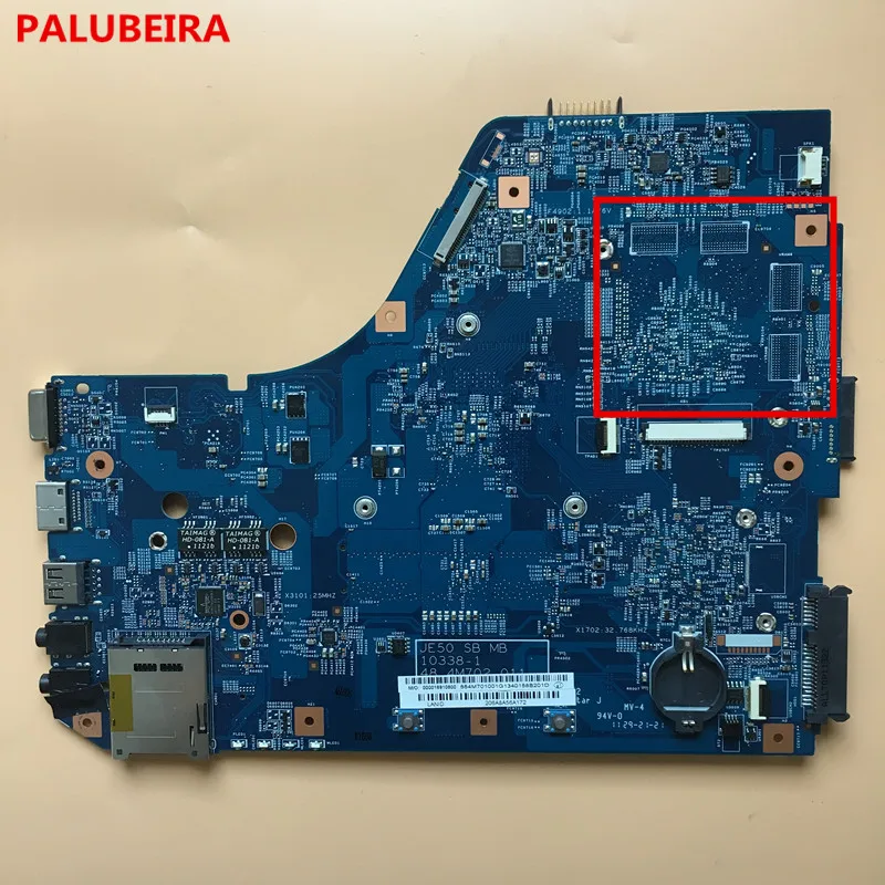 Материнская плата PALUBEIRA MBRNW01001 48.4M702.01M для acer Aspire 5560 5560G, основная плата без чипа видеокарты, протестированная, отлично работает