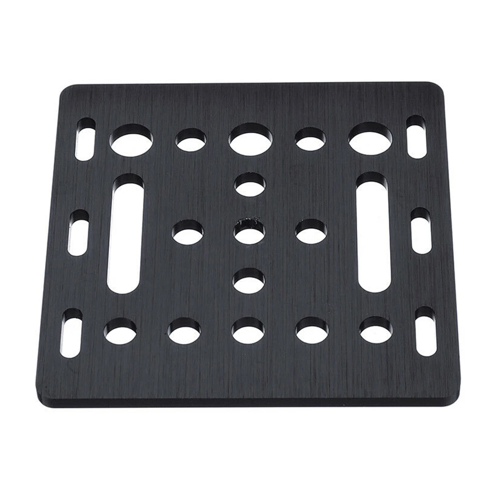 V слот Алюминиевые черные запасные части доска 20 мм CNC машина экструзии прочный