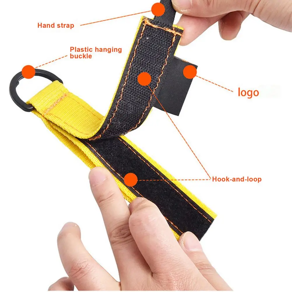 2pcs 25mm*125mm Tied Strap Button Hook &amp Loop Fishing Rod Binding Outdoor Accessories Cable Cord Ties Holder Belt | Спорт и