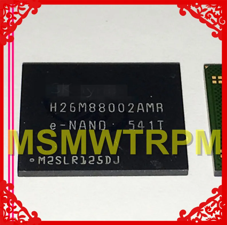 H26M88002AMR BGA153Ball EMMC 128 GB мобильного телефона памяти и подержанных протестировал OK