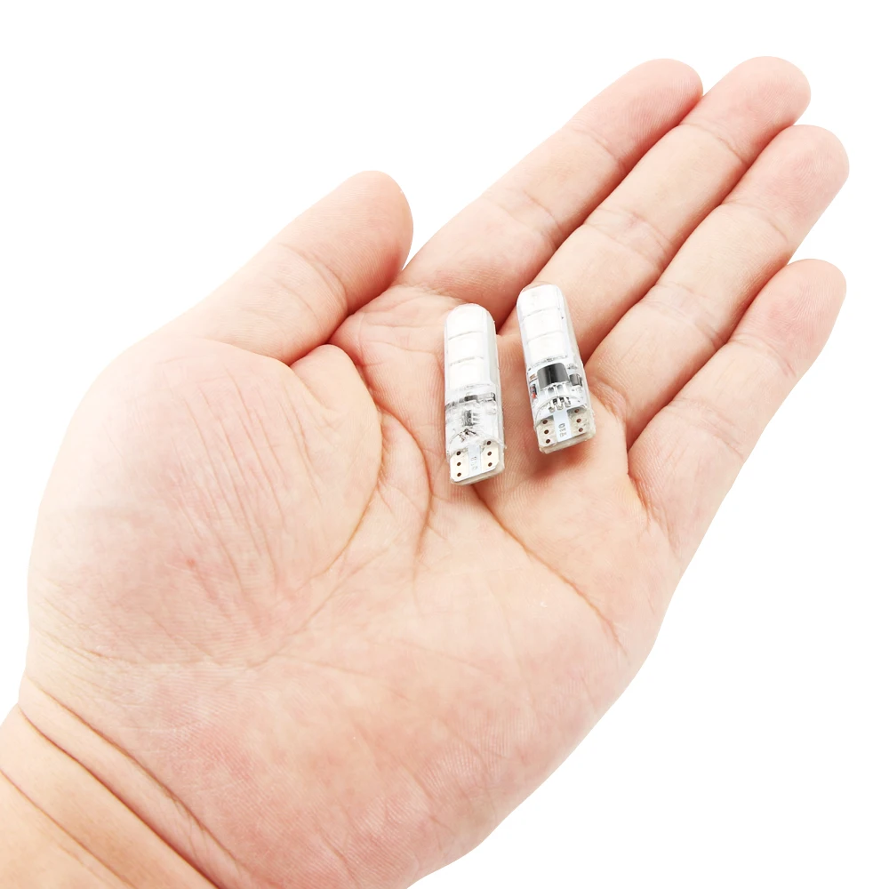 Разноцветные светодиодные автомобильные лампы RGB T10 W5W для SAAB 93 95 alfa romeo giulietta 147 159