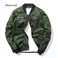 dimusi new mens bomber jackets casual male outwear windbreaker coats fashion hip hop mens slim pilot baseball jackets clothing