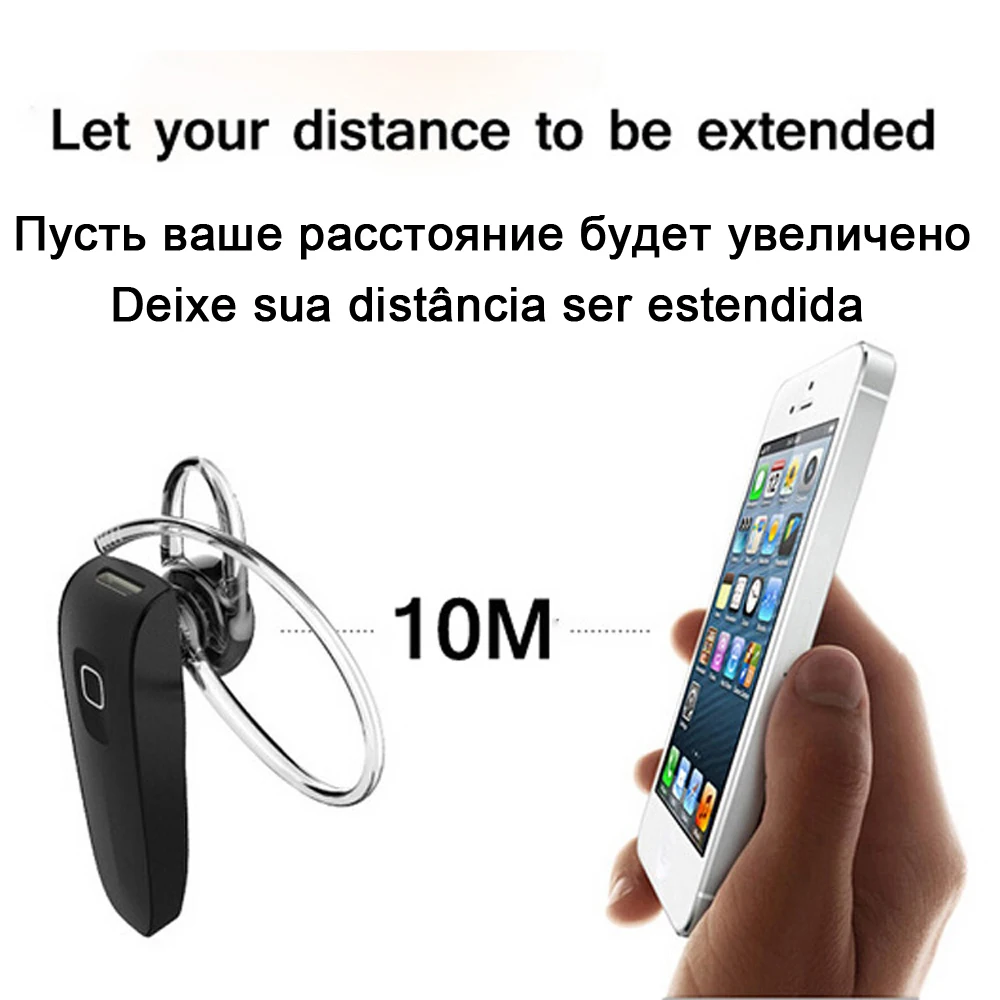 Свободные руки мини Auriculares Bluetooth гарнитура наушники беспроводные в ухо Handsfree для