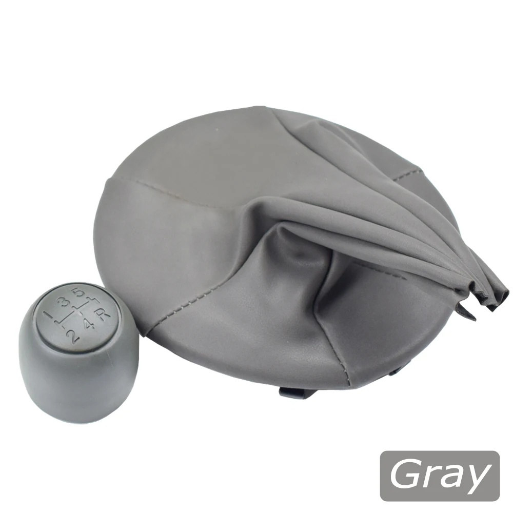 Автомобильный Стайлинг Новый черный/серый рычаг переключения передач ручка для 5