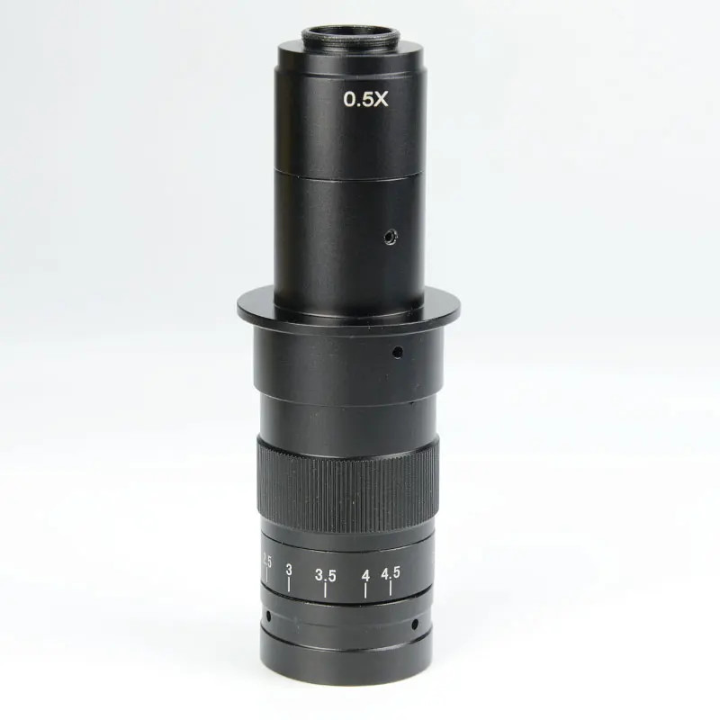 Объектив 180X C Mount промышленный микроскоп цифровая камера объектив 0.5X адаптер