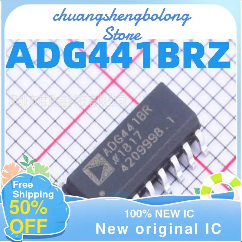 

10-200PCS ADG441 ADG441BRZ ADG441BR SOP-16 New original IC