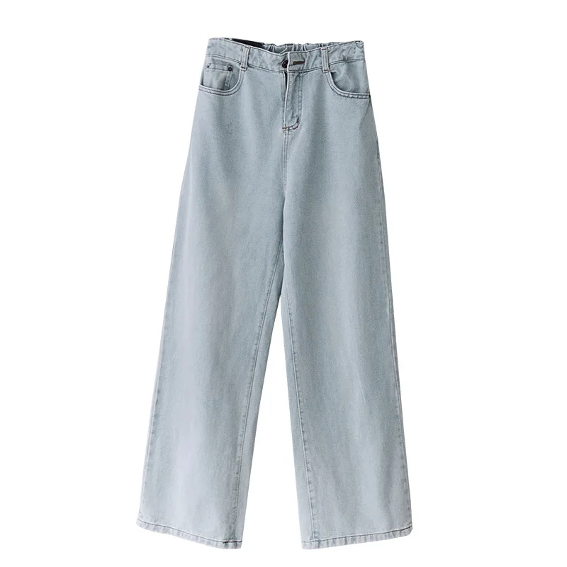 

Summer 2020 Streetwear Women Pants Korean Jean Wide Leg Pants Women's New Loose Drooping High Waist Y2k Pants