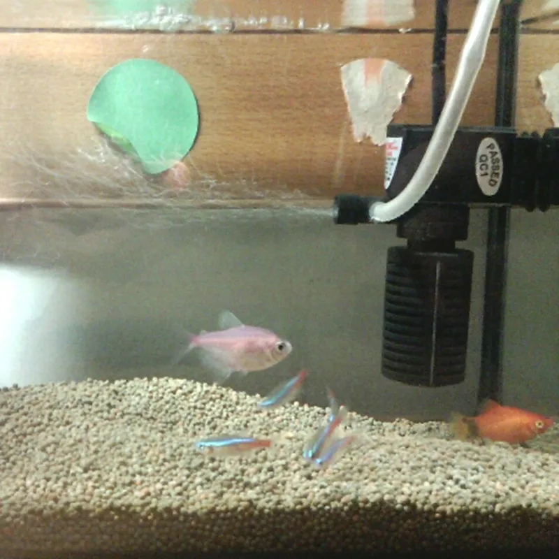 10 шт./лот фильтр для аквариума из биохимического хлопка сменный бак рыб черный