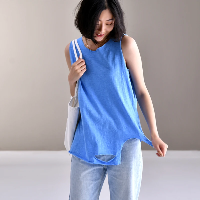 MICOCO B2033 литературный и простой дизайн с разбитыми краями внутри можно носить