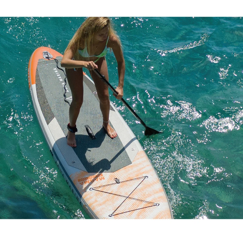 

NEW 2021 inflatable surf board stand up paddle board AQUA MARINA MAGMA pedal control sup bag leash paddle dinghy raft canoe