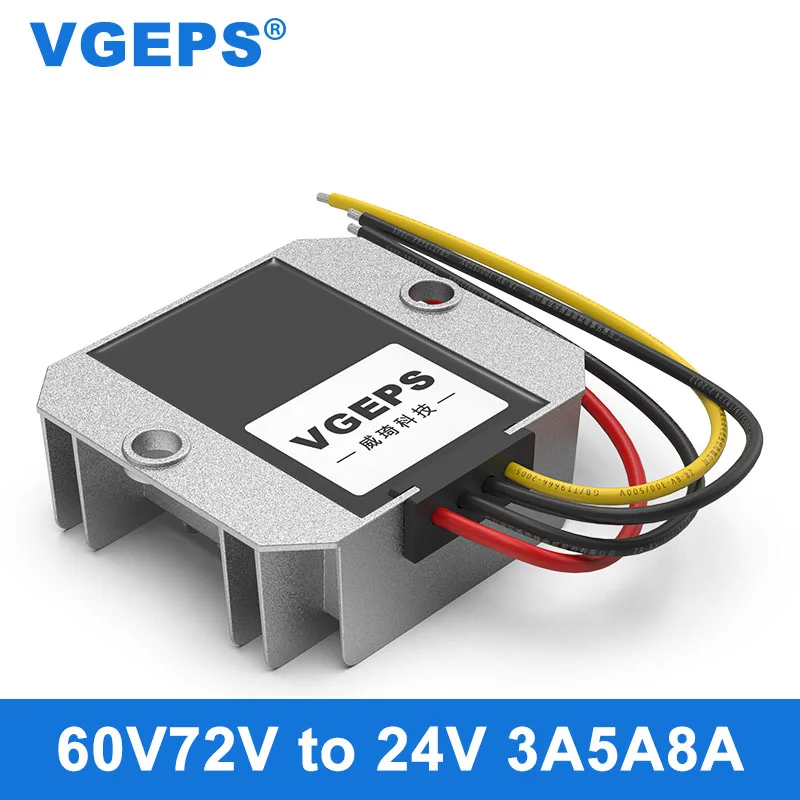 36V48V60V72V до 24V DC источника питания регулятор напряжения Модуль 30 85 В постоянного