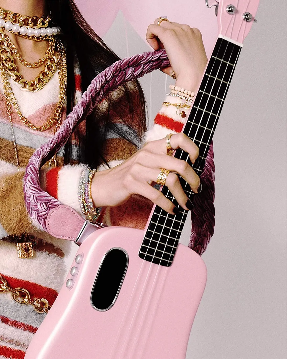 Лава u укулеле электрогитара из фибры карбоно музыкальный инструмент с alça de guitarra