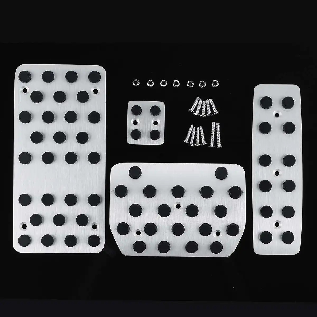 4 шт. алюминиевый сплав автомобильный газ топливный ускоритель тормоза