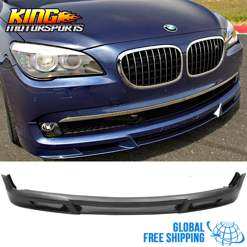 Подходит 2009-2012 BMW F01 F02 4Dr 7 серии B7 Стиль передний бампер спойлер Подзор