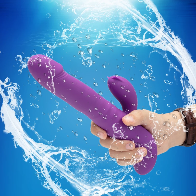 Водонепроницаемый мини Кролик вибратор с 9 мощными вибрациями беспроводной