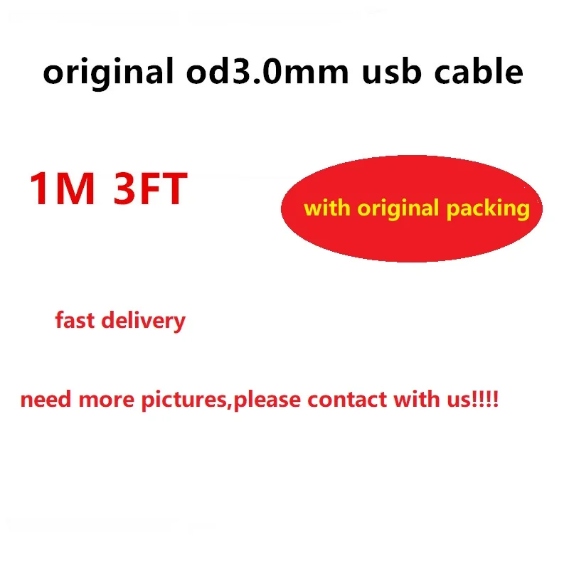 100 шт. 1 м/3 фута оригинальное качество 8pin USB кабель для передачи данных зарядное