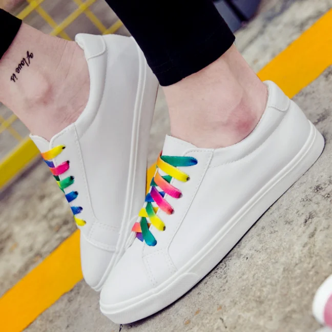 

2022 New White Shoes Women Sneakers Fashion Flat Canvas Shoes Female White Board Shoes Casual Shoes Female ZLL110