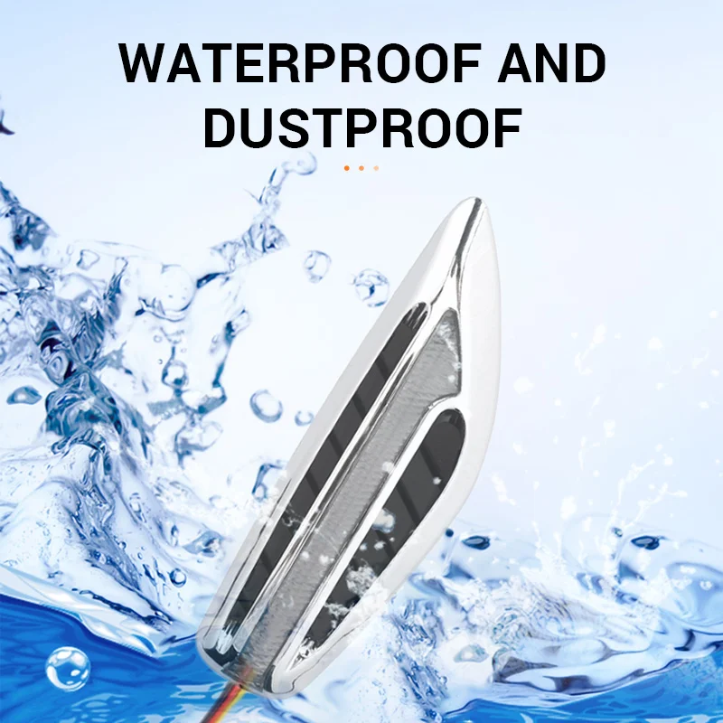 BLALION 2 шт. автомобильный светодиодный плавный боковой габаритный фонарь в форме