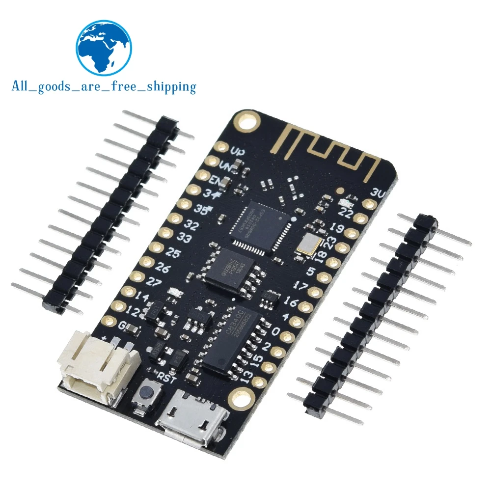 Макетная плата WEMOS Lite V1.0.0 с Wi Fi и Bluetooth антенна ESP 32 ESP32 CH340 CH340G Rev1 MicroPython 4MB Micro USB для